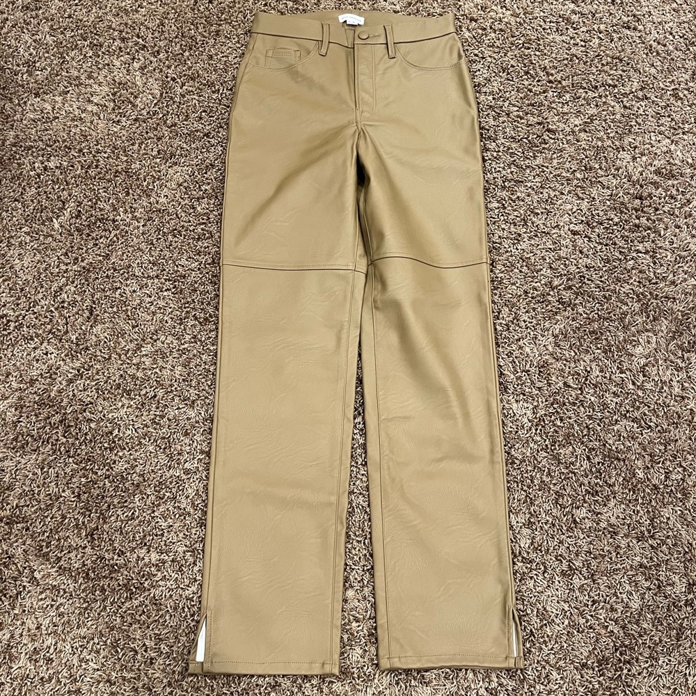 Good American Good Boy Faux Leather Pants - Picture 6 of 16